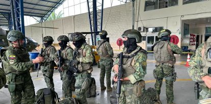 Despliegue de tropas de la Brigada de Selva