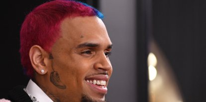 Chris Brown, en los Grammy Awards