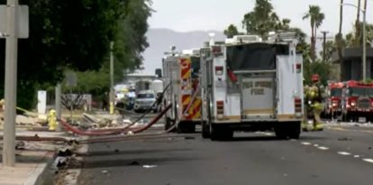 Explosión ene Palm Springs