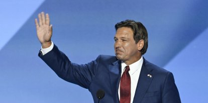 DeSantis en la RNC de 2024/ Andrew Caballero- Reynolds