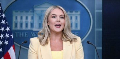 La secretaria de prensa de la Casa Blanca, Karoline Leavitt