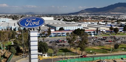 Vista aérea de la fábrica de Ford