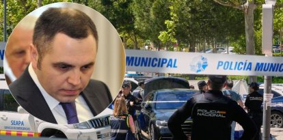 Andrey Portnov. Escena del crimen en Madrid (España)