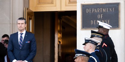Pete Hegseth en el Pentágono/ Saul Loeb