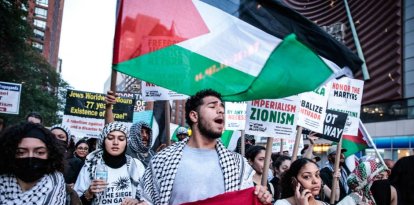 Manifestantes antiisraelíes