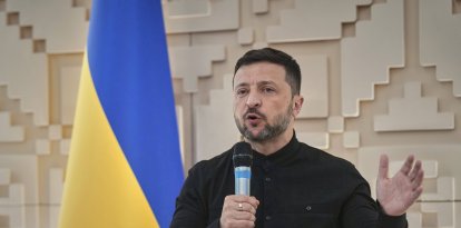 El presidente de Ucrania, Volodímir Zelenski