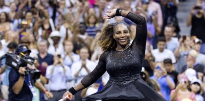 Serena Williams, durante el US Open 2022