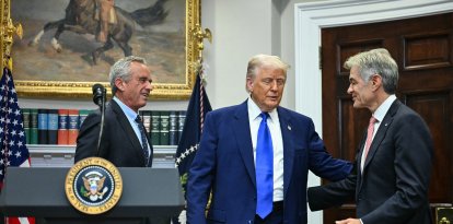 RFK Jr., Trump y Oz en la Casa Blanca/ Jim Watson