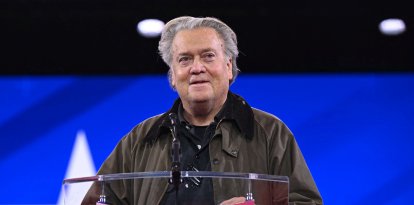 Bannon en CPAC/ Saul Loeb