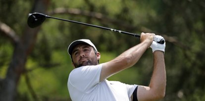 Scottie Scheffler, en un torneo en 2025