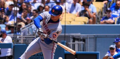 Juan Soto (Mets de Nueva York), durante un juego