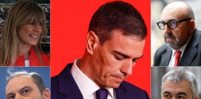 Los investigados por corrupción del entorno de Pedro Sánchez