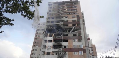 Un edificio atacado por Israel en Teherán, IránAssociated Press/LaPresse
