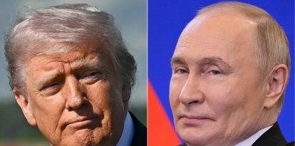 Trump y Putin/ Saul Loeb, Pavel Bednyakov