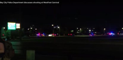 Despliegue de la Policía tras el tiroteo en el WestFest