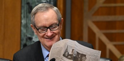 Mike Crapo en el Senado/ Andrew Caballero- Reynolds