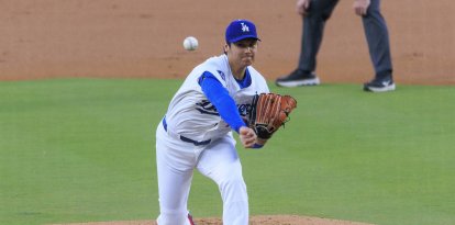 Ohtani lanzando