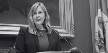 Imagen de archivo de Melissa Hortman, representante estatal asesinada
