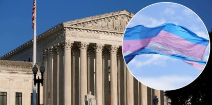Corte Suprema. Bandera trans