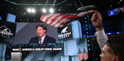 Tucker Carlson en una imagen de archivo