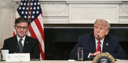 Trump y Johnson en la Casa Blanca/ Brendan Smialowski