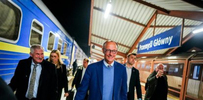 The German Chancellor Friedrich Merz