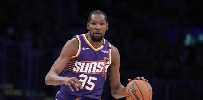 Kevin Durant, con los Phoenix Suns