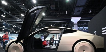 El robotaxi de Tesla
