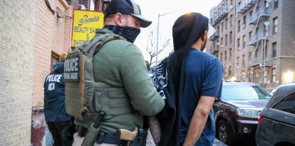 Archivo de una operación antinmigración ilegal