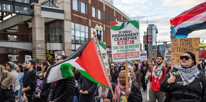 Pro-Hamas demonstration in Boston