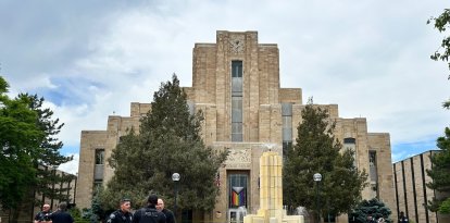 Scene of the attack in Boulder, Colorado, on June 1, 2025