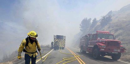 Bomberos en California