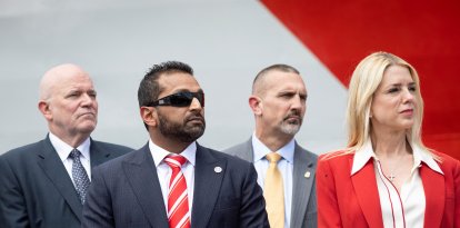 Patel y Bondi en Florida/ Marco Bello
