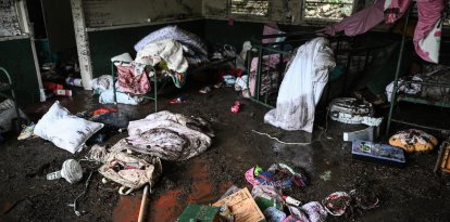 One of the rooms in Camp Mystic, destroyed by flooding