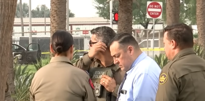 Escena del crimen en McAllen