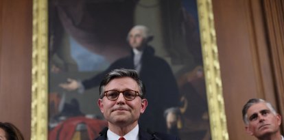 Johnson en Capitol Hill/ Jemal Countess