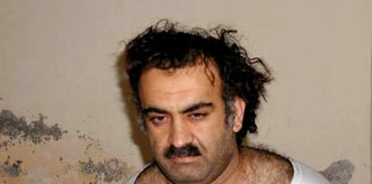 La foto, obtenida el 1 de marzo de 2003, muestra a Khalid Sheikh Mohammed