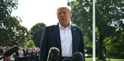 Trump en la Casa Blanca/ Andrew Caballero- Reynolds
