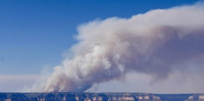 Incendio en el Gran Cañón