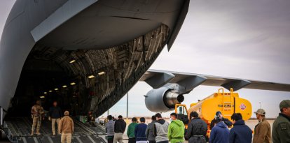 Un vuelo con indocumentados que han sido deportados (Archivo)
