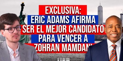Eric Adams, alcalde de NYC, en exclusiva con VOZ