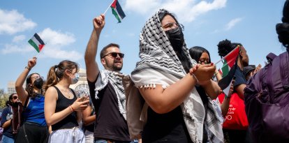 Pro-Hamas demonstration in New York