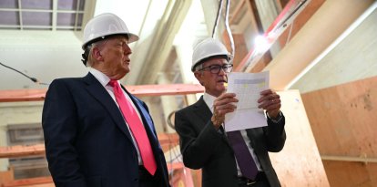 Trump y Powell en la Reserva Federal/ Andrew Caballero- Reynolds