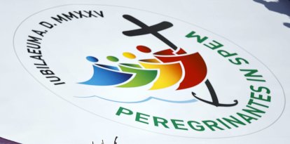 El Papa León XIV celebra la Santa Misa por el Jubileo de los Jóvenes, en Tor Vergata, Roma, Italia, el 3 de agosto de 2025.