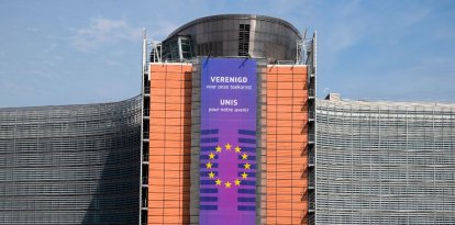 El edificio Berlaymont, sede de la Comisión Europea, en Bruselas