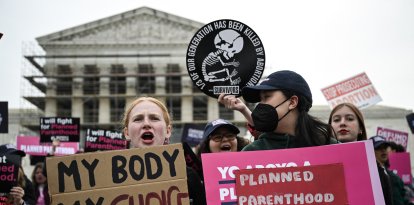 Protesta a favor del aborto en DC/ Drew Angerer