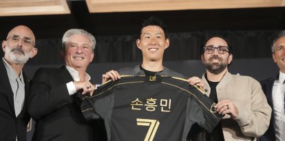 Son Heung-min, nuevo miembro del Los Angeles FC.