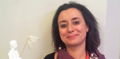 La activista marroquí Ibtissame Lachgar