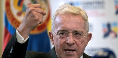 El expresidente colombiano (2002-2010) Álvaro Uribe en una imagen de archivo