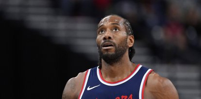 Kawhi Leonard (Los Angeles Clippers), durante los Playoffs de la NBA 2024-2025